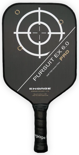 Engage Pursuit Pro EX 6.0 Raw T700 Carbon Fiber Pickleball Paddle