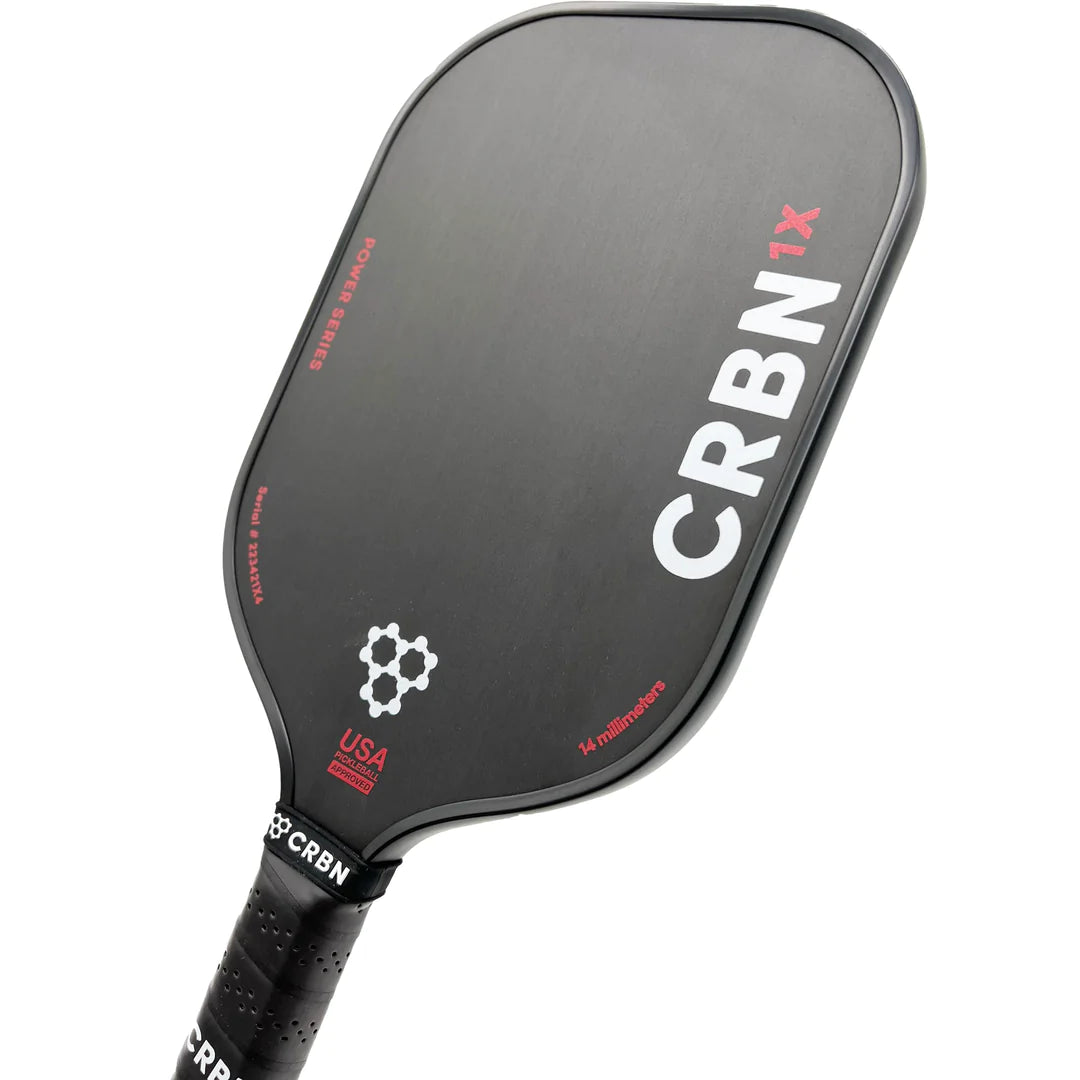 CRBN 1X Power Series Carbon Fiber Pickleball Paddle