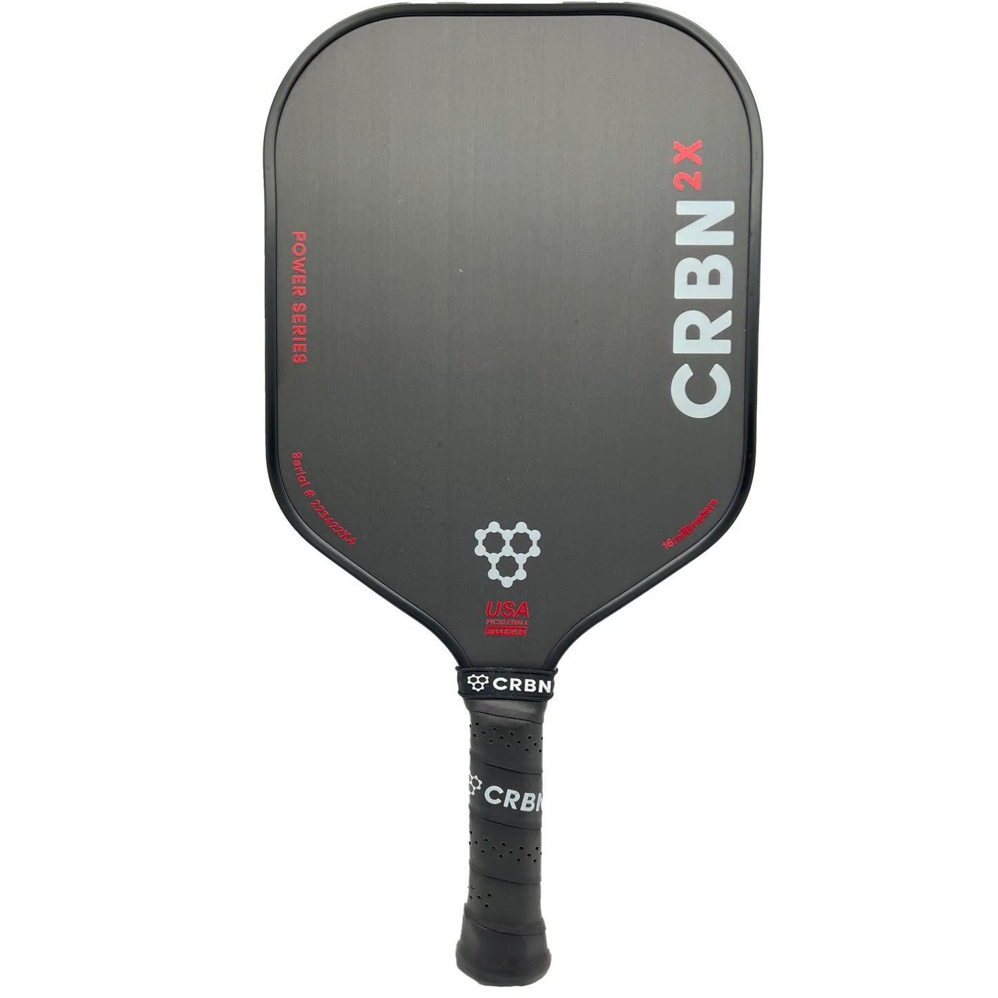 CRBN 2X Power Series Carbon Fiber Pickleball Paddle