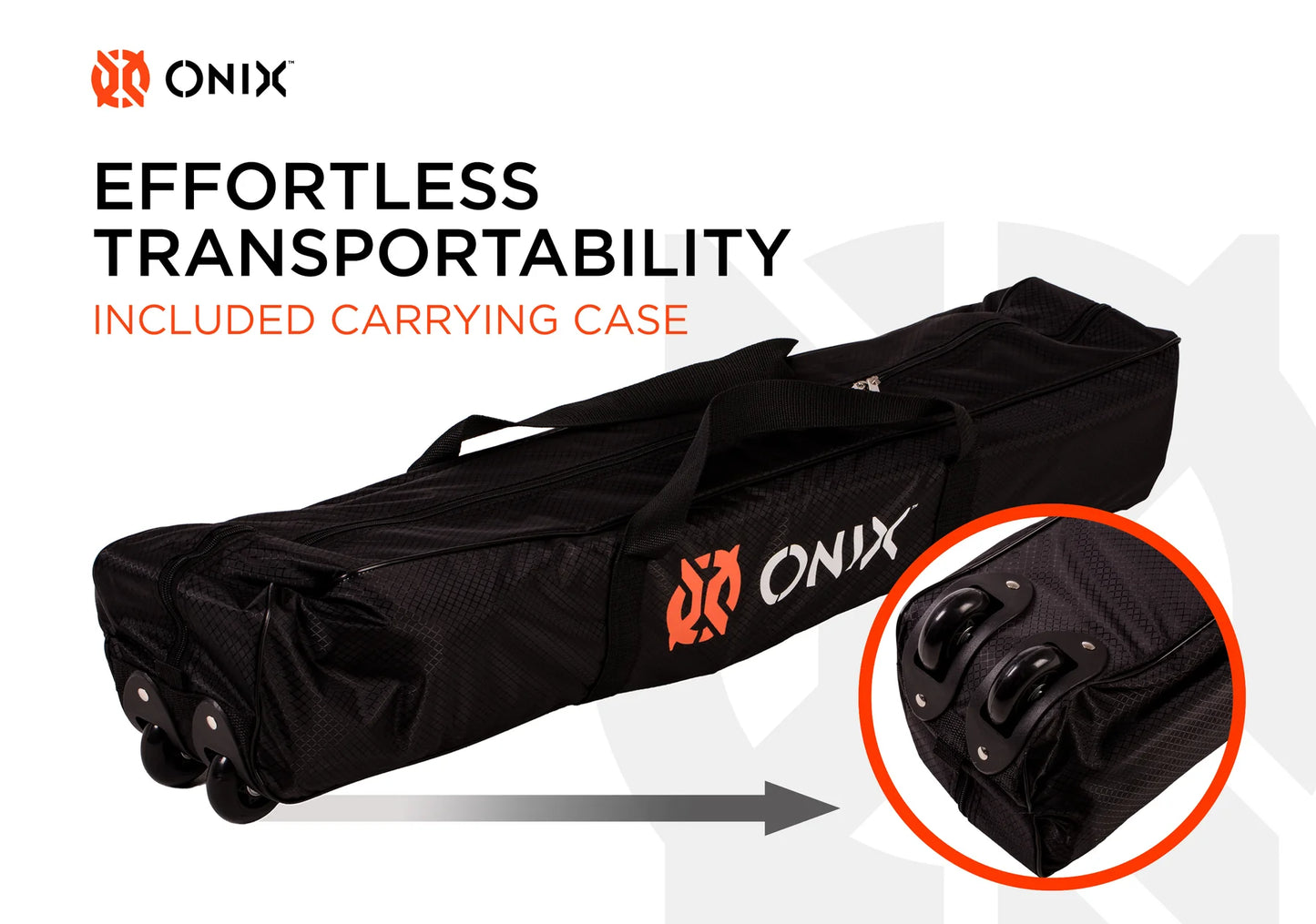 Onix Portable Pickleball Net With Carrying Case